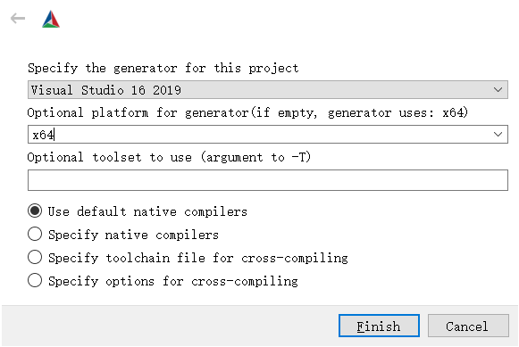 CMake generator